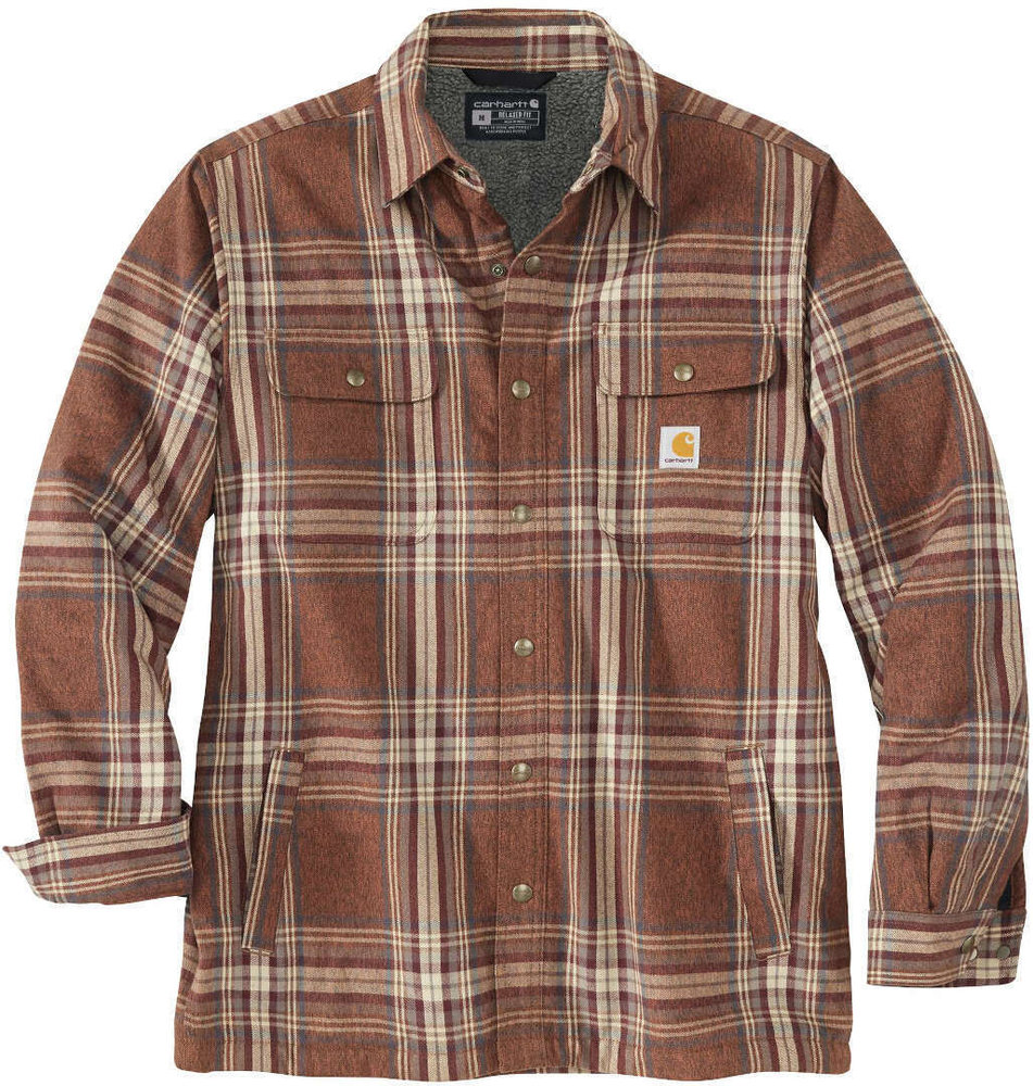 Carhartt Flannel Sherpa Lined Camicia – Taglia M