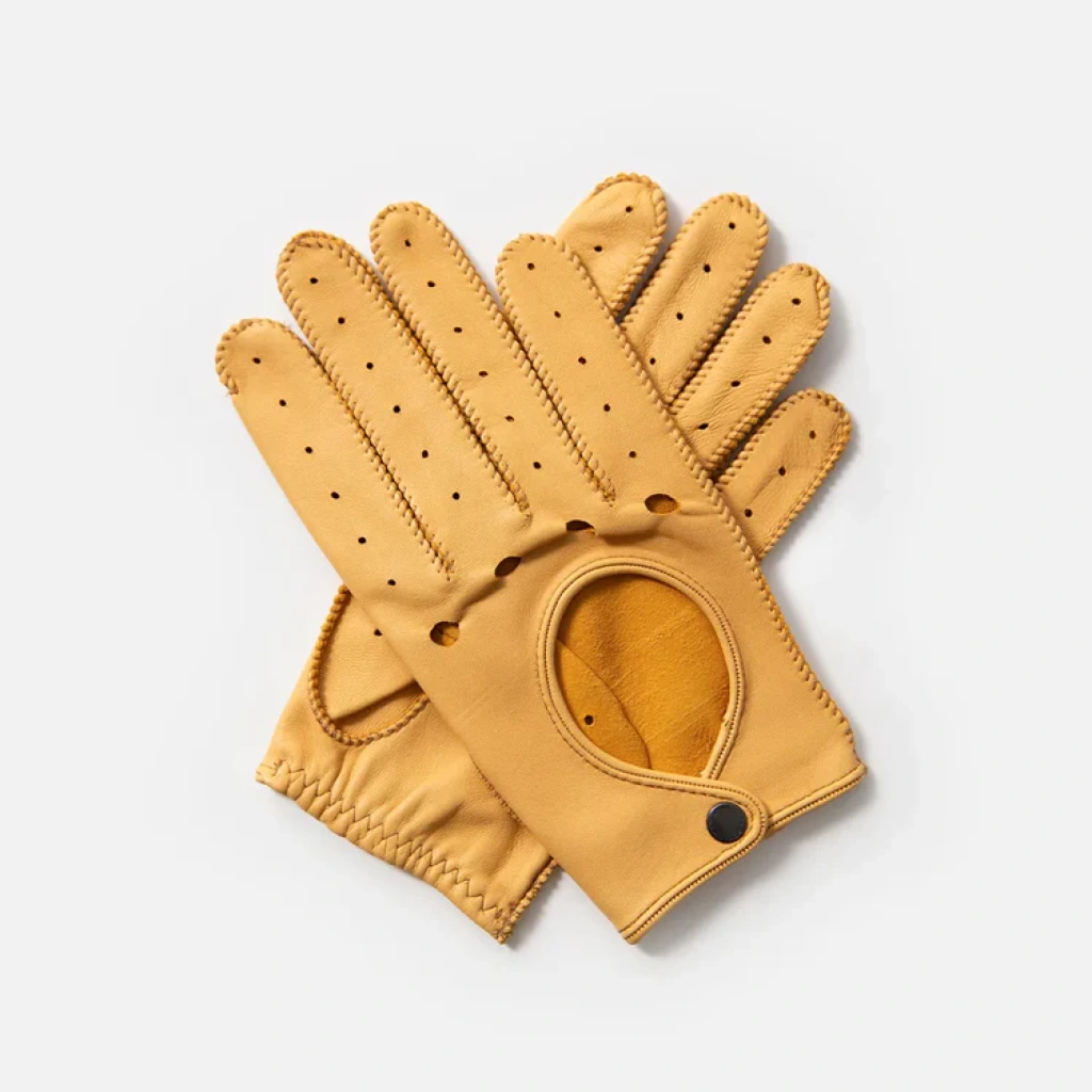 Guanti Targa Driving Gloves in Cream – Taglia L
